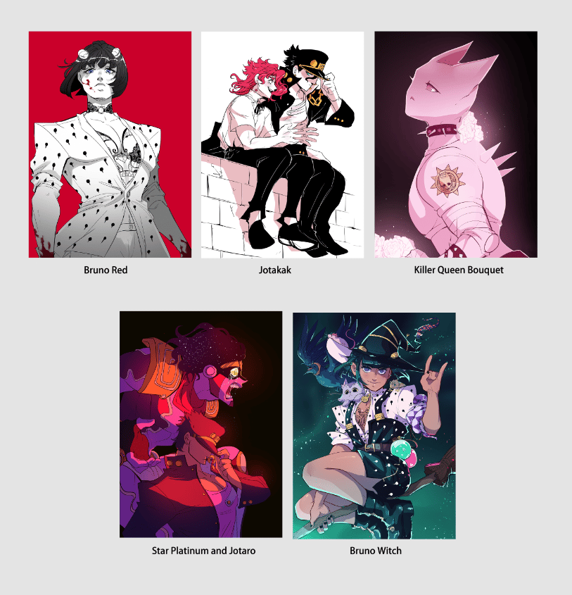 JOJO A6 Postcards | Herzkammer